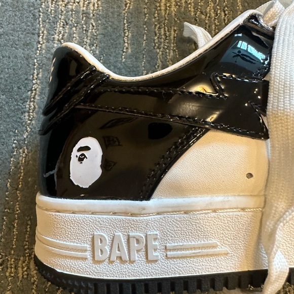 ABathing Ape Bape Sta Low color Black size 9 - Picture 6 of 16